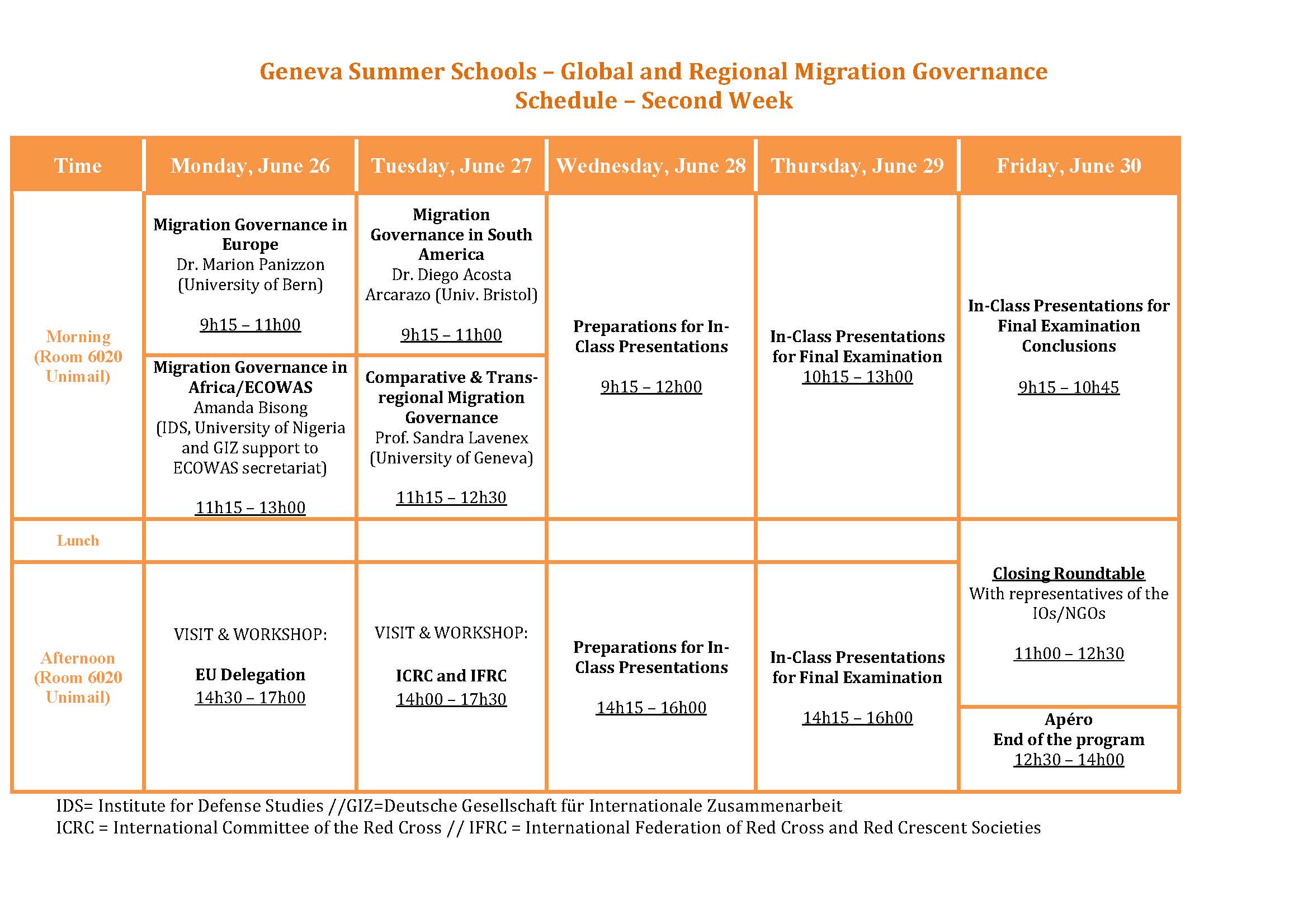 2017 Schedule Migration Page 2